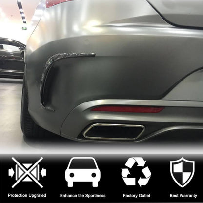Covers on the rear bumper (for AMG / AMG-Line, Carbon) for Mercedes S-class C217 Coupe - image 3
