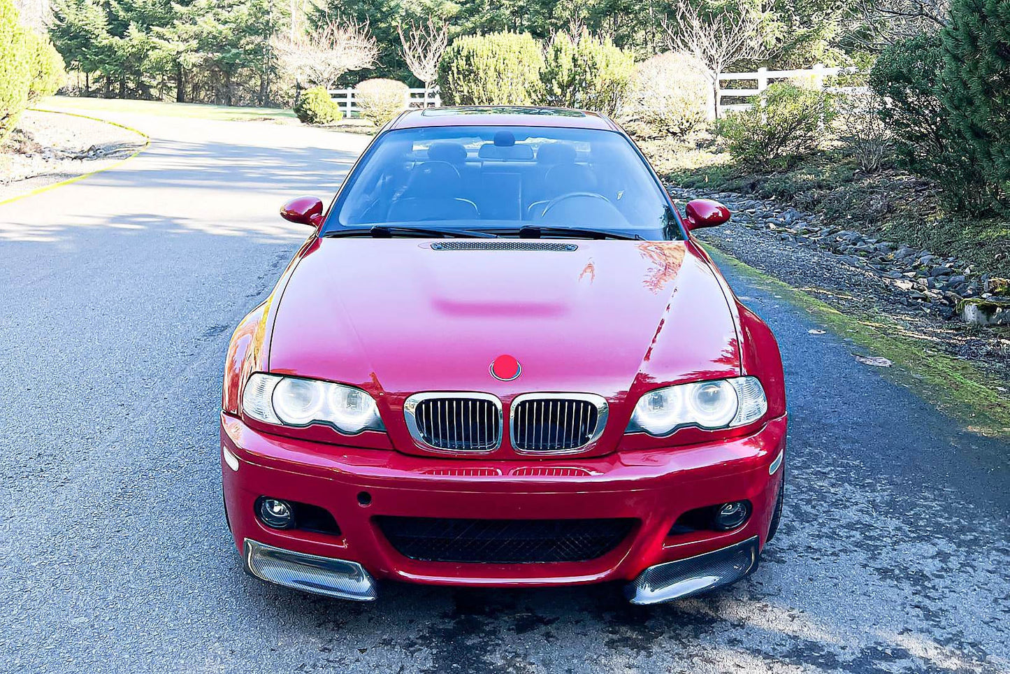 Front Bumper Splitters Carbon Fiber (for M3) for BMW 3 series E-46 1998-2006 - image 3
