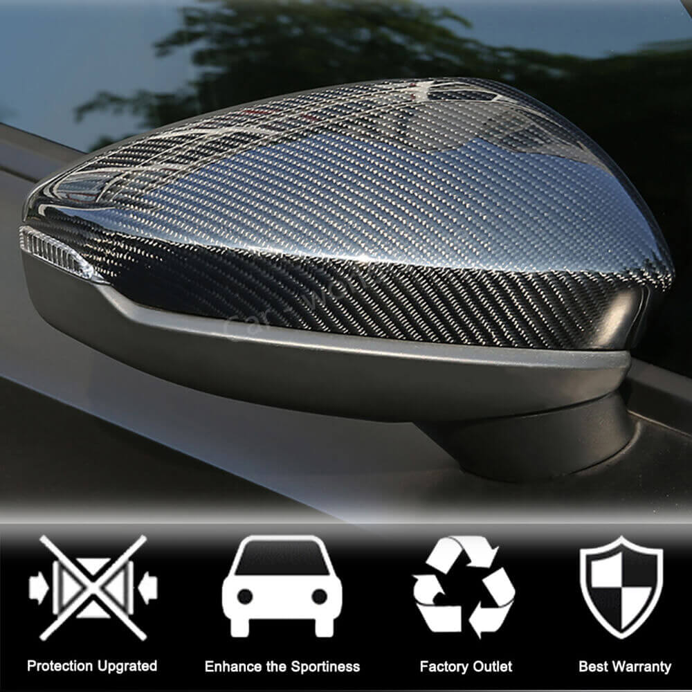 Mirror Covers (Carbon) V2 for Audi A3 2020- - image 3