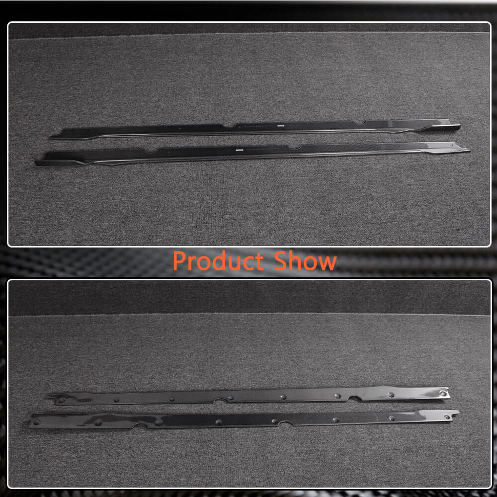 Side sills (Carbon) for Kia Stinger - image 3