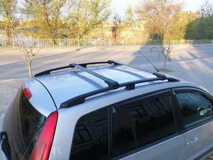 Roof rack cross bars for standard roof rails lockable WingCarrier V1 (2 pcs) for Volkswagen Sharan 1995-2010 - image 3