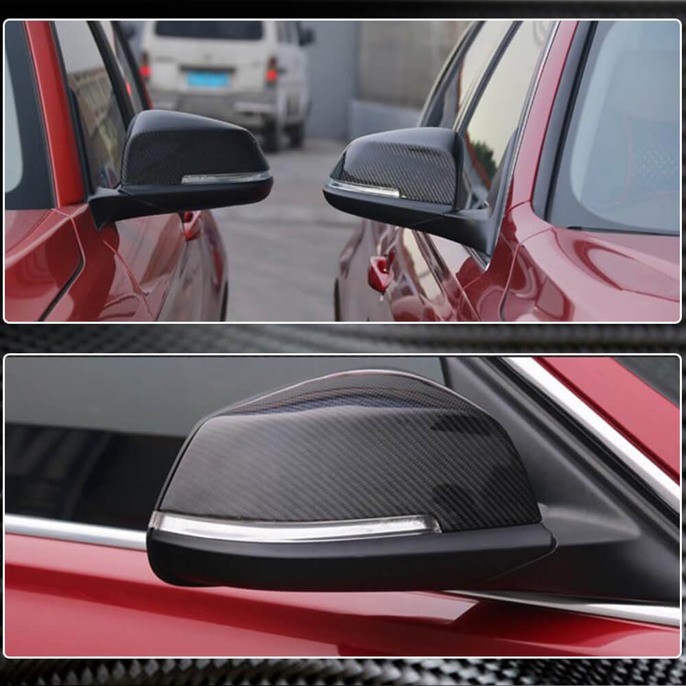 Mirror Covers Replacement Carbon Fiber for BMW 7 series F01/F02 - image 3