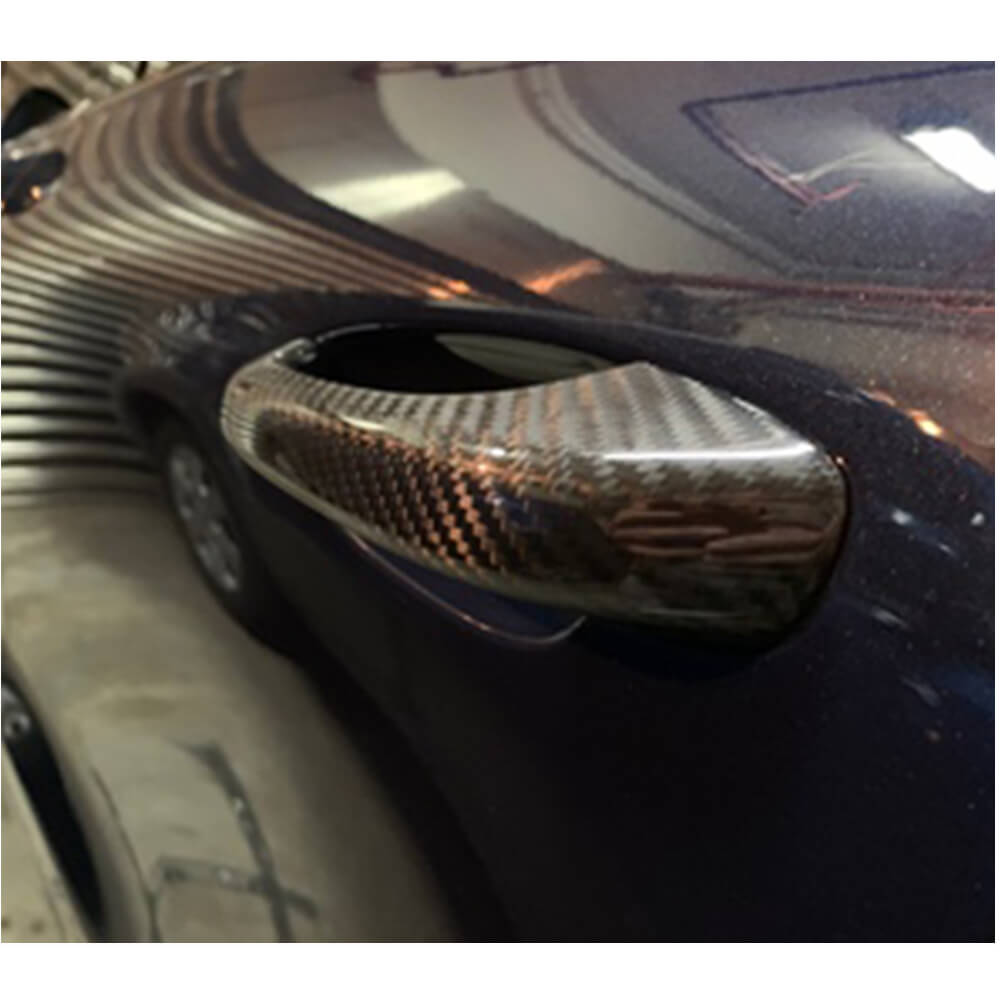 Door Handle Covers (2018-2021, Carbon) for Porsche Macan 2014-2024 - image 3