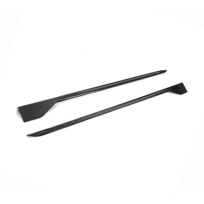 Side Skirt Extensions (for M-Sport, Carbon) for BMW 1 Series F40 2019-2024 - image 3