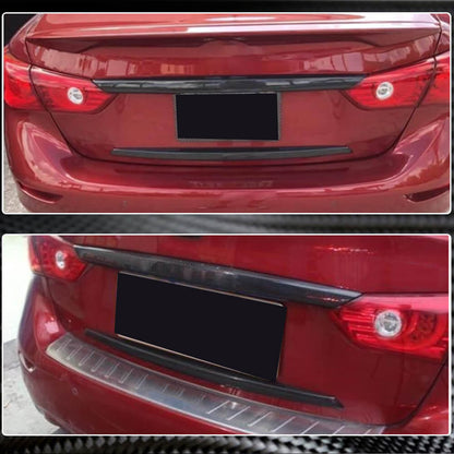 Linings on the trunk lid (for Q50 Base/Sport 2014-2017, Carbon) for Infiniti Q50/Q60 2013-2024 - image 3