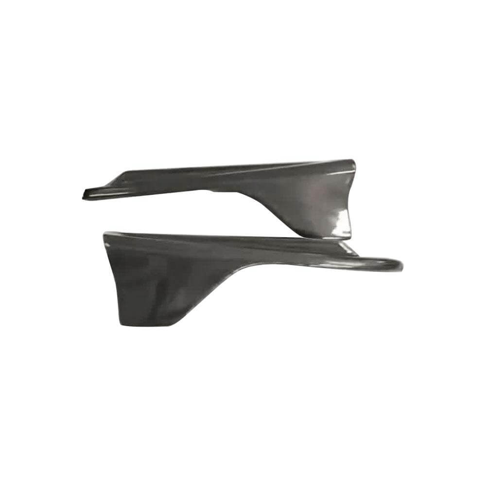 Covers on the rear bumper Flap (for F-Sport Base 2016-2020, Carbon) for Lexus IS 2013- - image 3