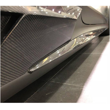 Side Skirts (for AMG-Line 2015-2018, Carbon) for Mercedes S-class C217 Coupe 2014-2020 - image 3