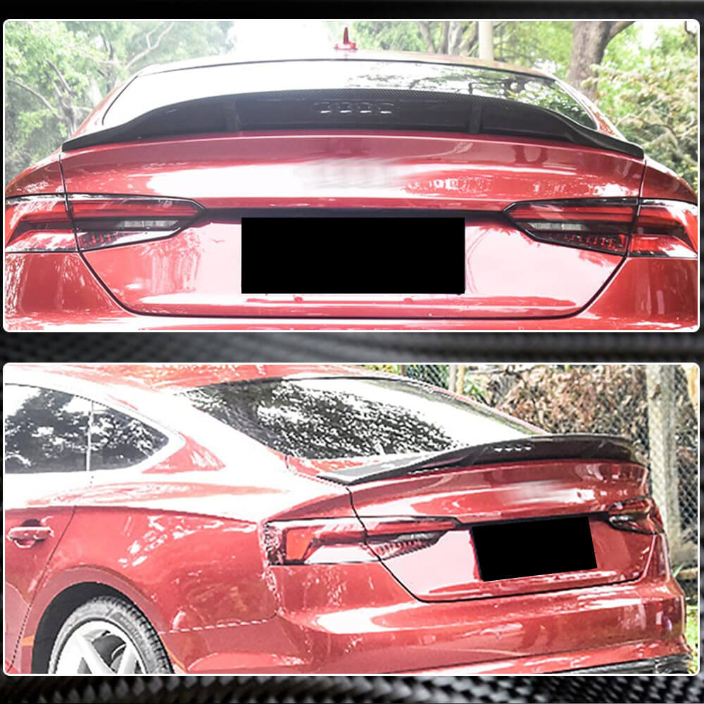 Spoiler V3 (for Sportback, Carbon) for Audi A5 2016-2025 - image 3