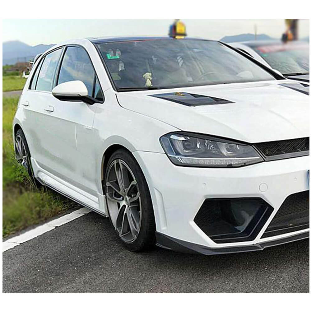 Side Skirts (for Base HB 2012-2017, Carbon) for Volkswagen Golf 7/E-Golf 2012-2020 - image 3