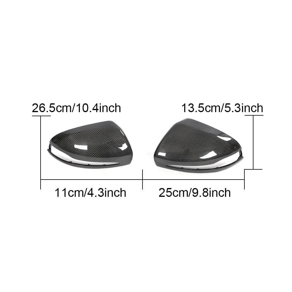 Mirror Covers V1 (Carbon) for Mercedes C-сlass W205 2014-2021 - image 3