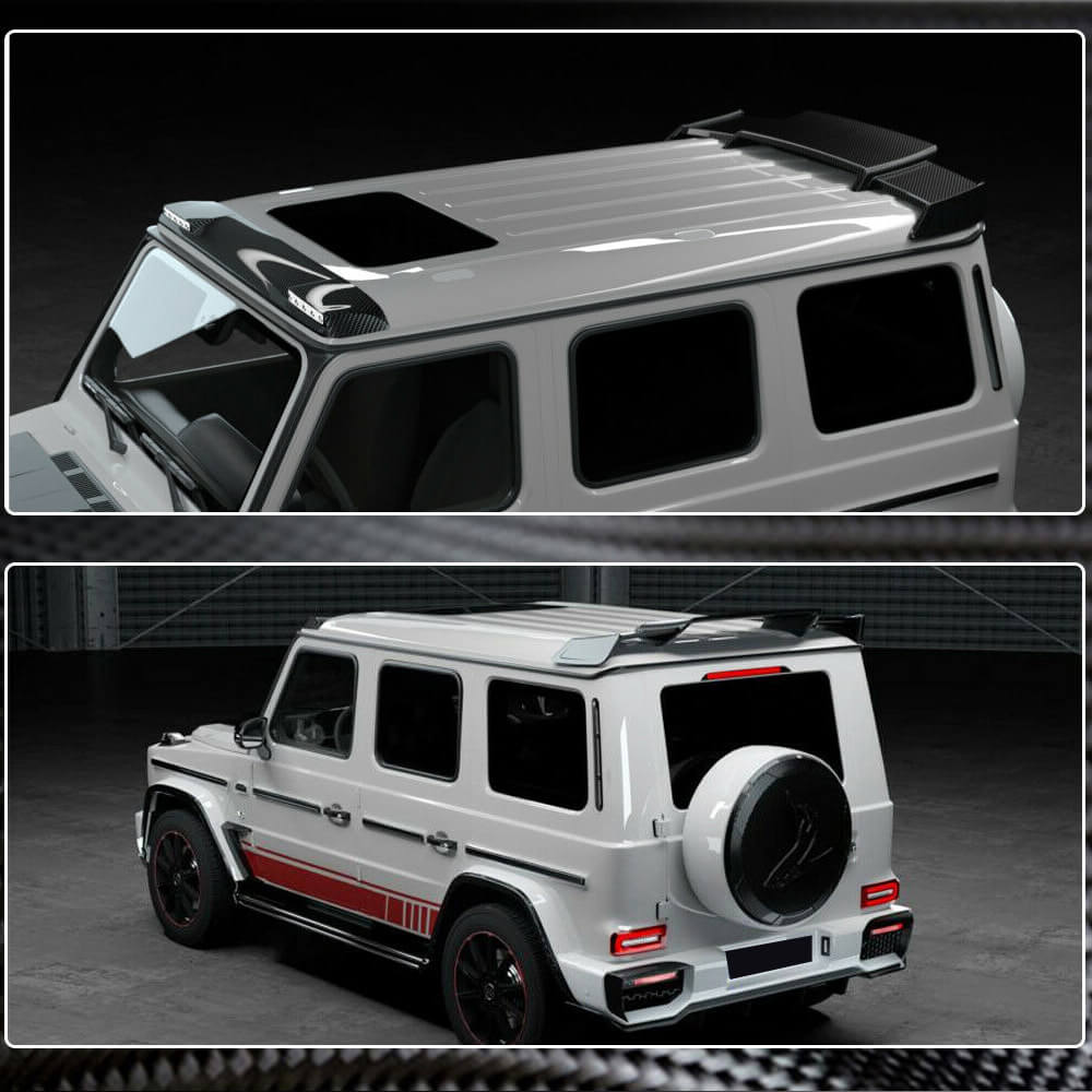 Spoiler (Carbon) for Mercedes G class W463 2018-2024 - image 3