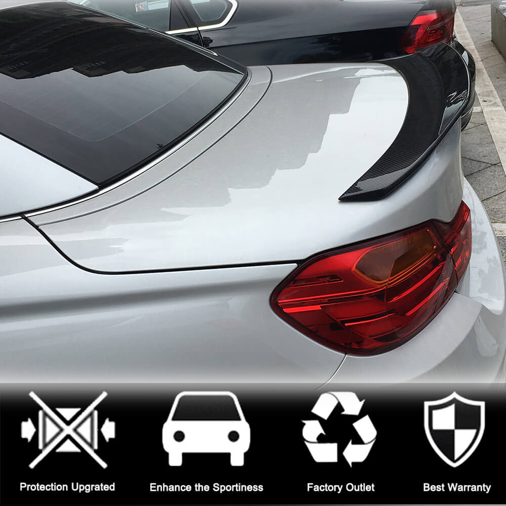 Spoiler V2 (for F33/F83, Carbon) for BMW 4 Series F32/F33/F36 2012-2020 - image 3