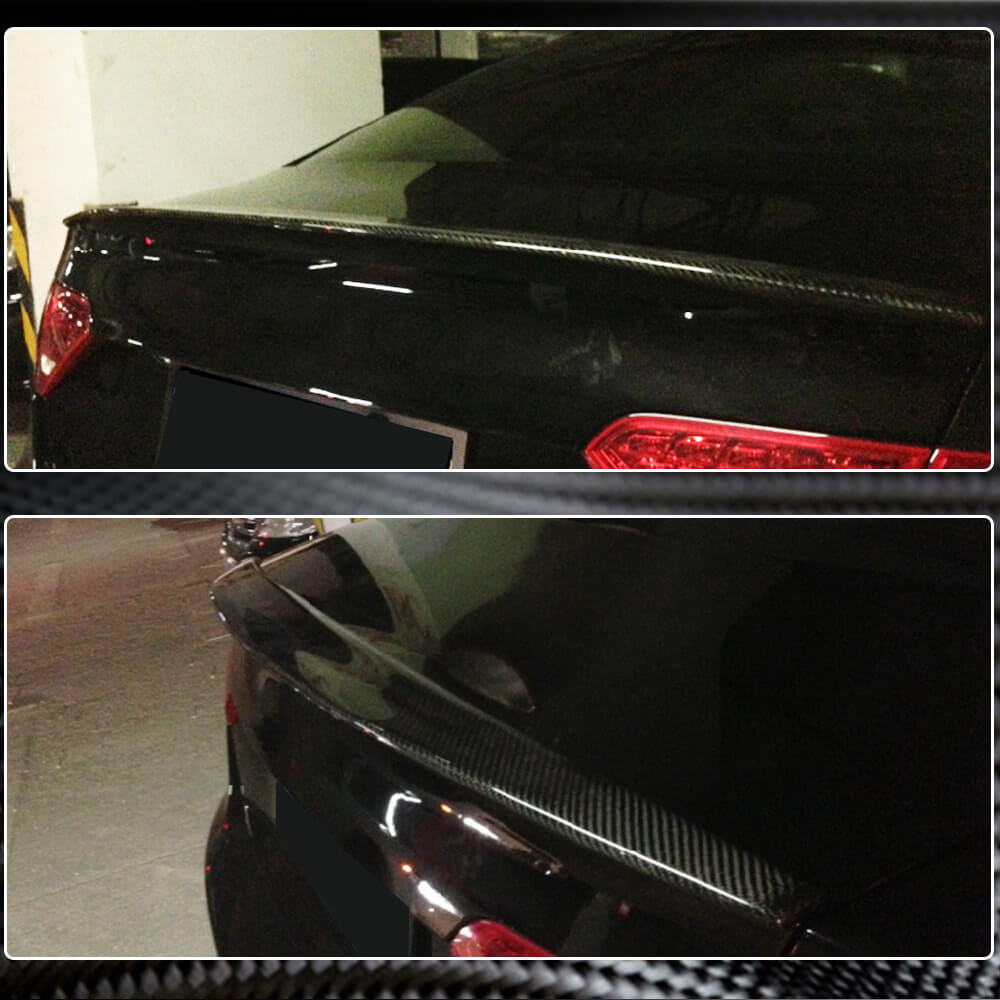 Spoiler V5 (for Coupe, Carbon) for Audi A5 2007-2015 - image 3