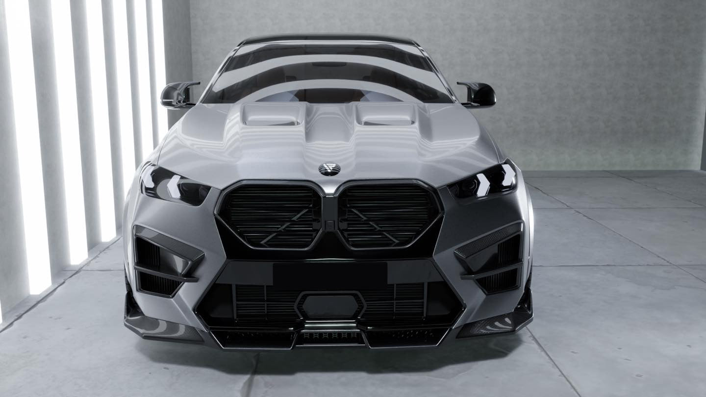 Body kit for X6M F96 LU-Design Carbon (2023+) for BMW X6 G06 2019- - image 1