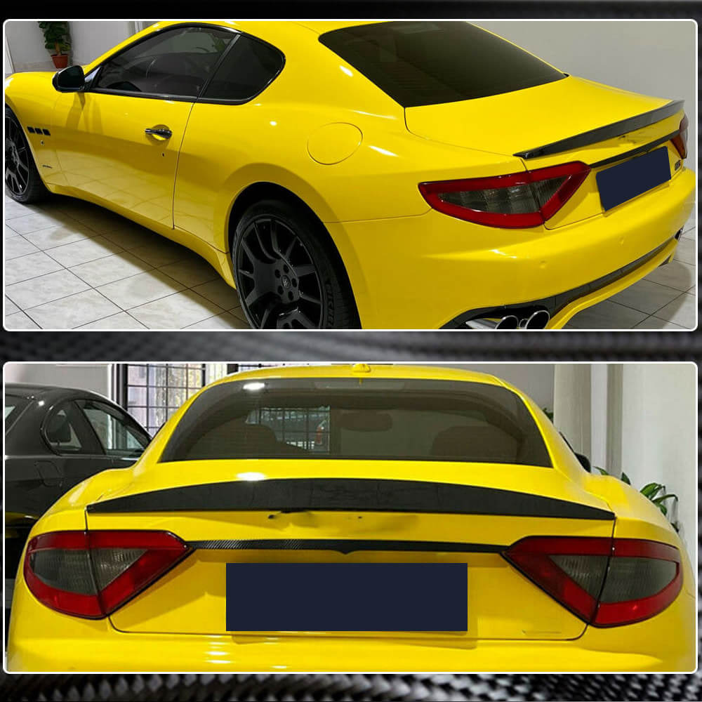 Spoiler Coupe 2007-2011 Carbon for Maserati GranTurismo 2007-2019 - image 3