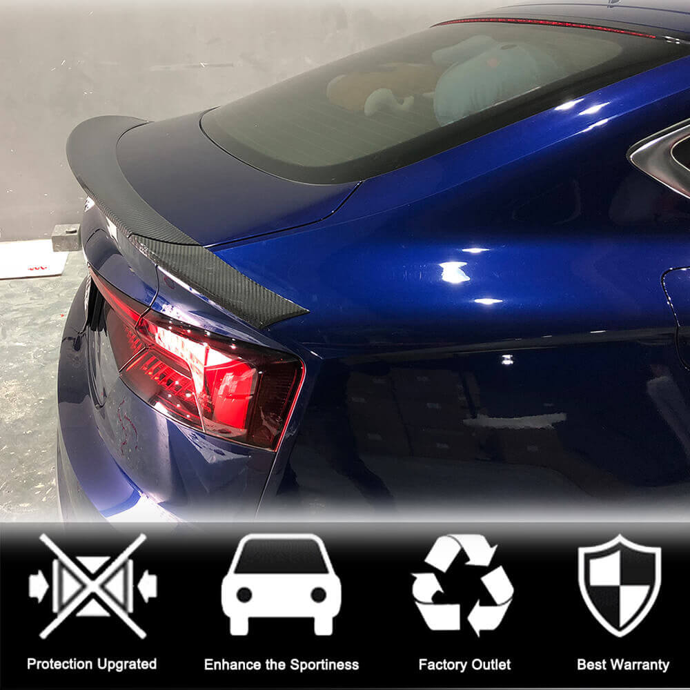 Spoiler V2 (for Sportback, Carbon) for Audi A5 2016-2025 - image 3