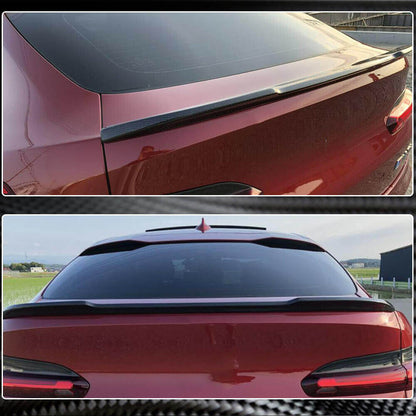Rear Trunk Spoiler Carbon Fiber V3 for BMW X4 G02 2018- - image 3