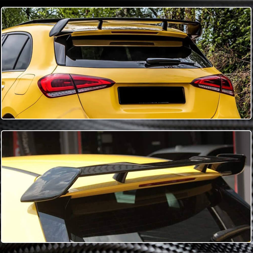 Spoiler V3 (for HB, Carbon) for Mercedes A-class W177 2018↗ - image 3