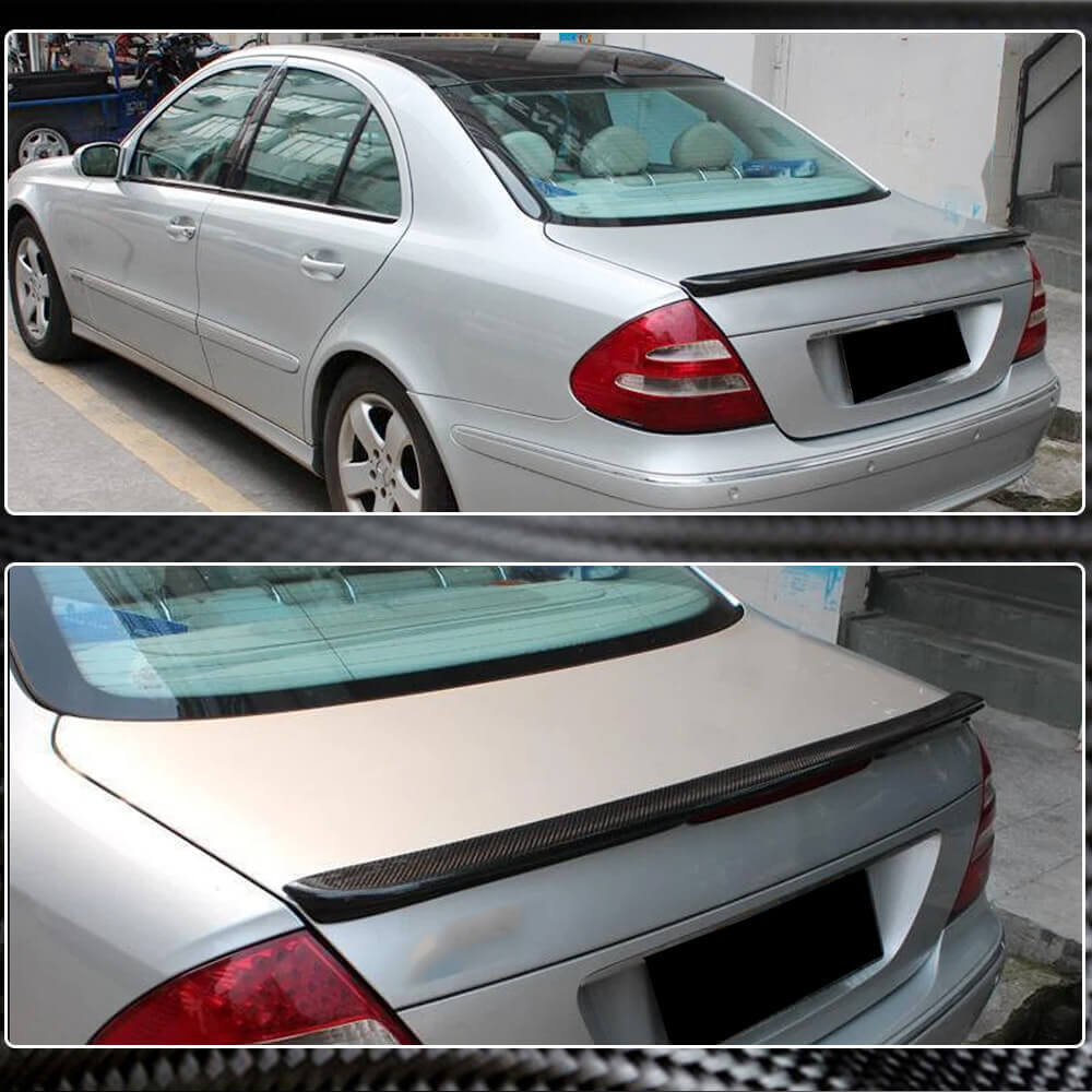 Spoiler (Carbon) for Mercedes E-сlass W211 2002-2009 - image 3