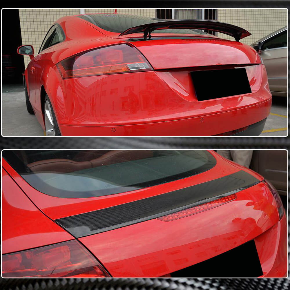 Spoiler V5 (Carbon) for Audi ТТ 2006-2014 - image 3