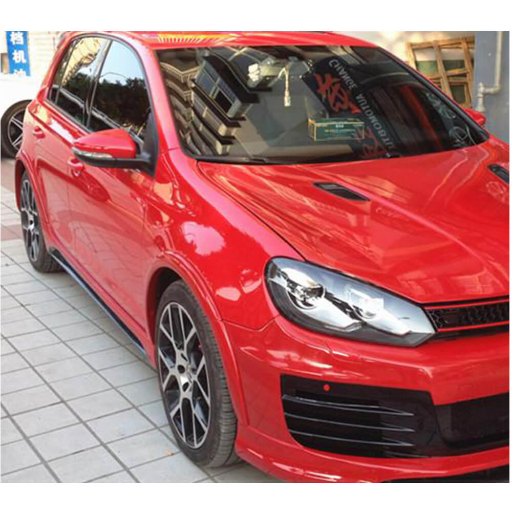 Side Skirts (for Base HB 2010-2013, Carbon) for Volkswagen Golf 6 2008-2014 - image 3