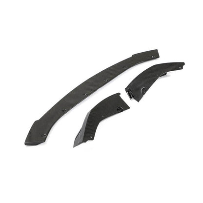 Front Bumper Lip V10 (for G80, Carbon) for BMW 3 Series G20/21 2018- - image 3