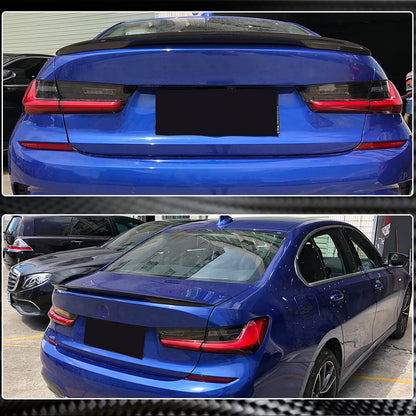 Rear Trunk Spoiler Carbon Fiber V15 (SD) for BMW 3 series G20/21 2018- - image 3