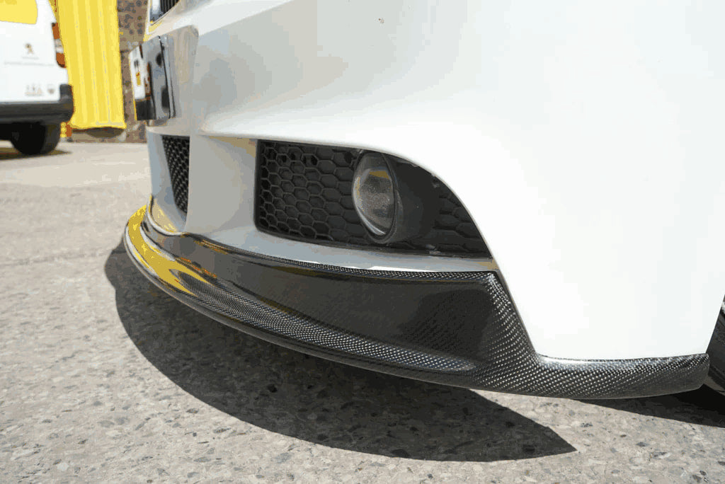 Front Bumper Lip Carbon Fiber V2 (2008-2011 M-Sport) for BMW 3 series E-90/91/92/93 2005-2011 - image 3