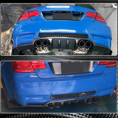Rear Bumper Diffuser Carbon Fiber V1 (for E92/E93 M3) for BMW 3 series E-90/91/92/93 2005-2011 - image 3