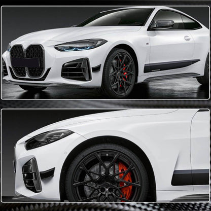 Front Bumper Splitters Dry Carbon Fiber (for M-Sport) for BMW 4 series G22/23/26 2020- - image 3