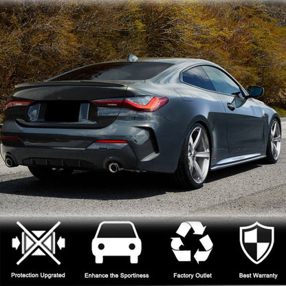 Rear Trunk Spoiler Carbon Fiber V6 (Coupe) for BMW 4 series G22/23/26 2020- - image 3