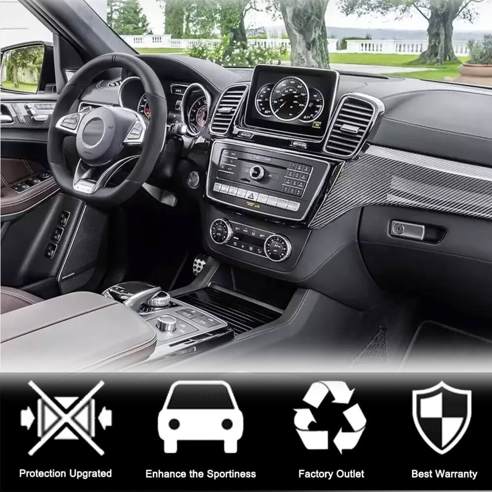 Carbon Interior Inserts (Carbon) for Mercedes GLE coupe C292 2015-2019 - image 3