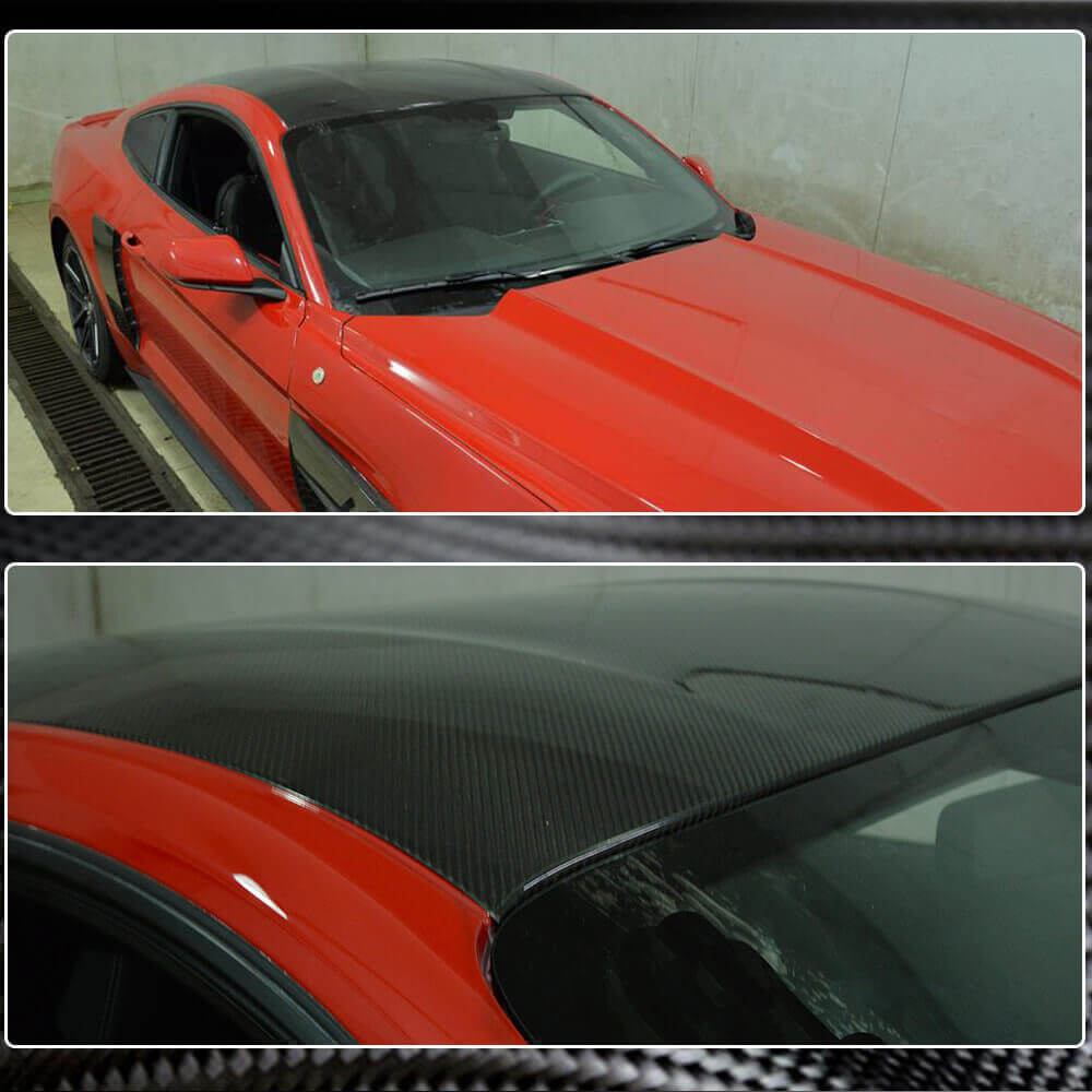 Carbon Roof Cover for Ford Mustang 2015-2023 - image 3