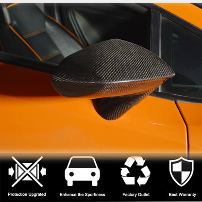Mirror Covers Pair Carbon Fiber for Lamborghini Gallardo - image 3