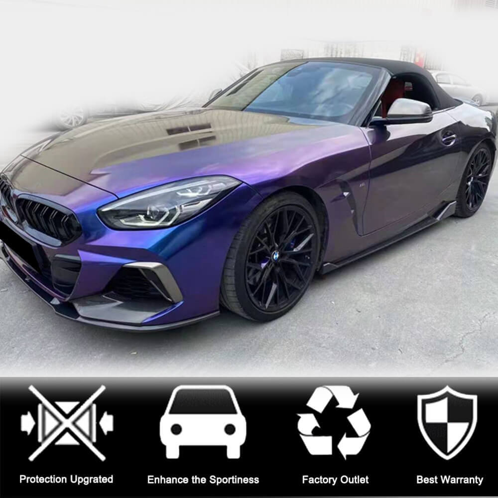 Side Skirt Extensions (for M-Sport, Carbon) for BMW Z4 (G29) 2018- - image 3