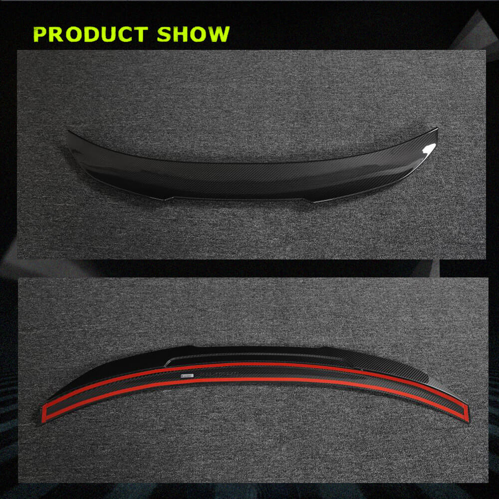 Rear Trunk Spoiler Dry Carbon Fiber V11 (for F82) for BMW 4 series F-32 2012-2020 - image 3