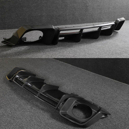 Rear Bumper Diffuser Dry Carbon Fiber for Audi R8 2015- - image 3