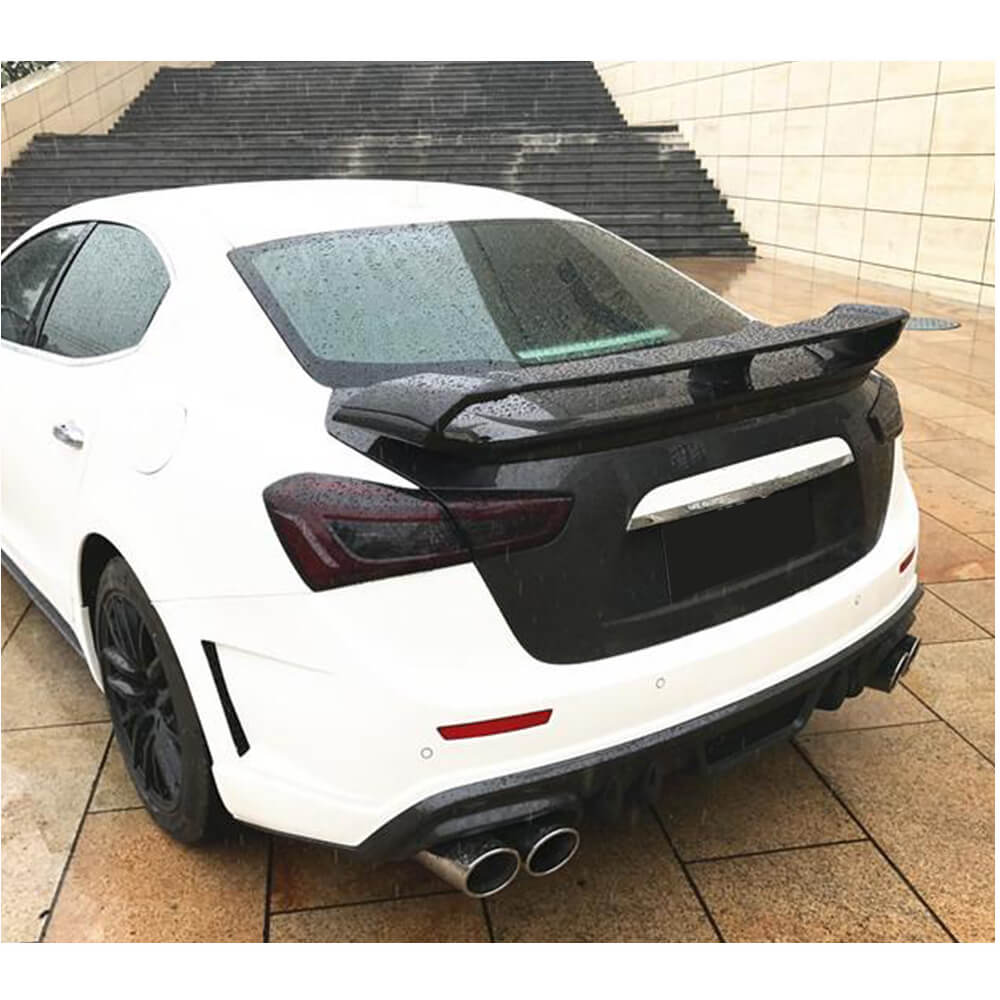 Spoiler V1 (Carbon) for Maserati Ghibli 2013-2023 - image 3