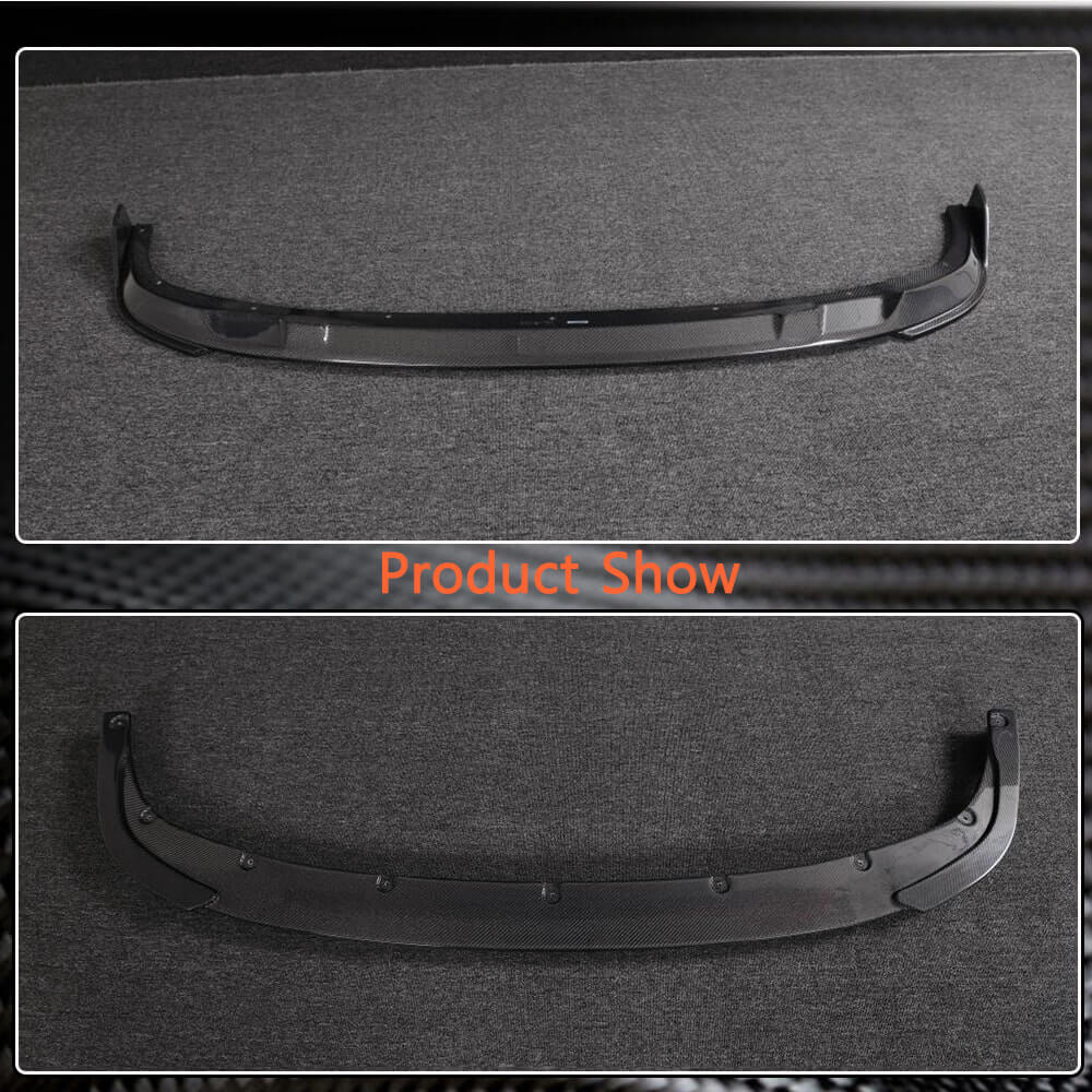 Front Bumper Lip Carbon Fiber V2 (2022+ M-Sport) for BMW 3 series G20/21 2018- - image 3