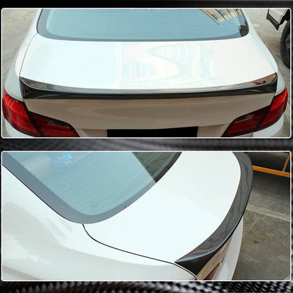 Rear Trunk Spoiler Carbon Fiber V4 (SD) for BMW 5 series F-10/11/07 2010-2016 - image 3