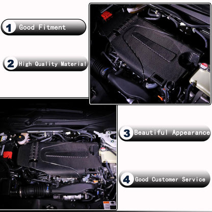 Engine cover (Carbon) for Honda Civic Sedan X 2016-2021 - image 3