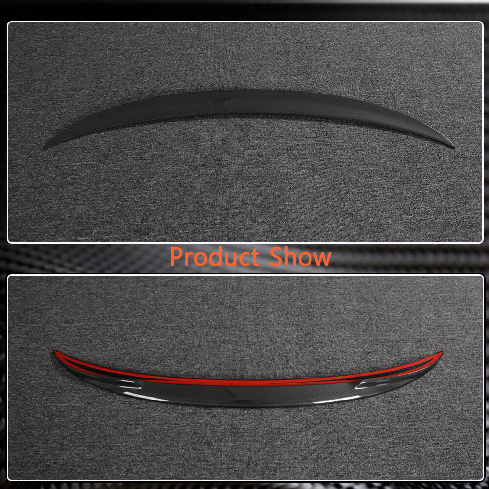 Rear Trunk Spoiler Dry Carbon Fiber V7 (SD) for BMW 3 series F-30/31/34 2012-2019 - image 3