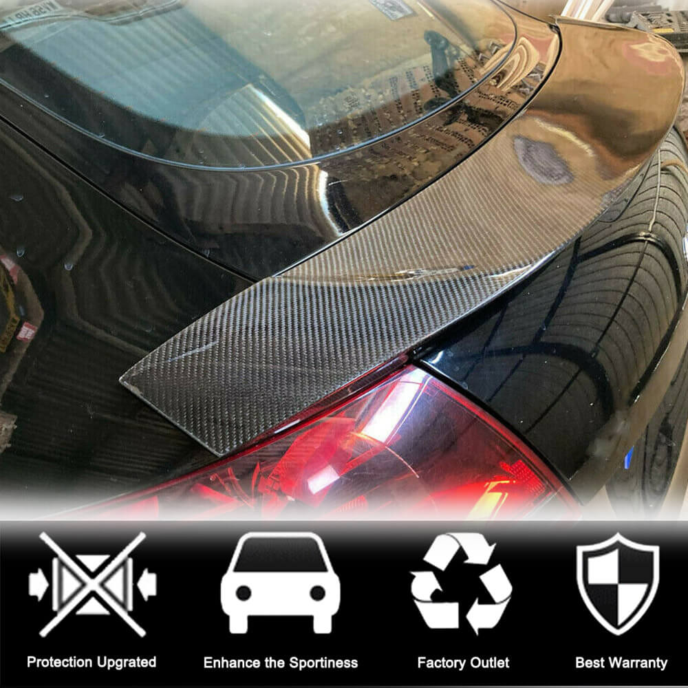 Spoiler V1 (Carbon) for Audi ТТ 2006-2014 - image 3