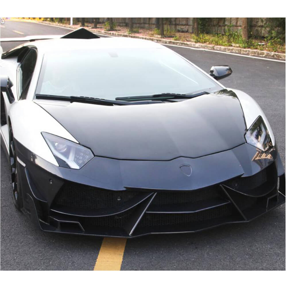 Engine Bonnet Hood Cover Carbon Fiber for Lamborghini Aventador - image 3