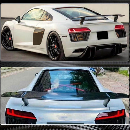 Rear Trunk Spoiler Dry Carbon Fiber for Audi R8 2015- - image 3