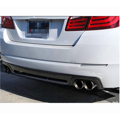 Rear Bumper Diffuser Carbon Fiber V6 (M-Sport) for BMW 5 series F-10/11/07 2010-2016 - image 3