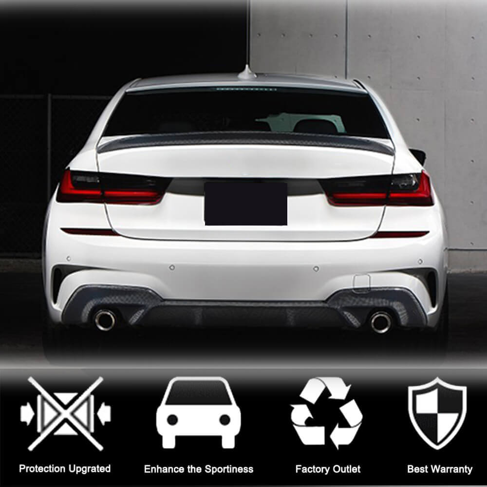 Spoiler V4 (for G20/G80, Carbon) for BMW 3 Series G20/G21 2018- - image 3