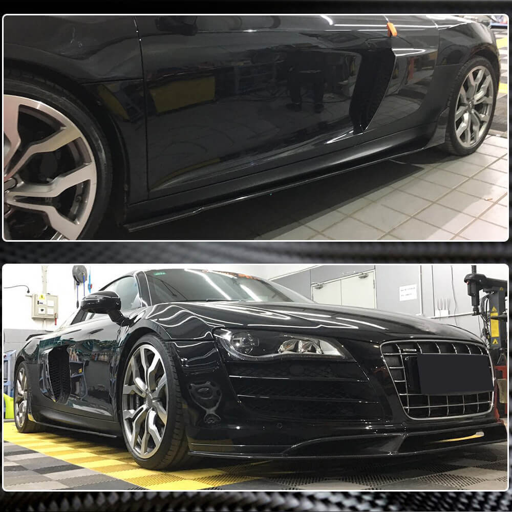 Side Skirts Carbon Fiber for Audi R8 2006-2015 - image 3