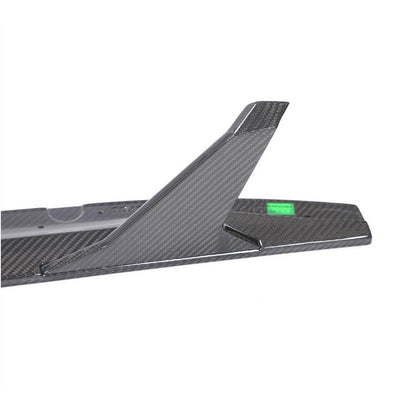 Side Skirt Extensions V3 (for G82/G83, Carbon) for BMW 4 Series G22/23/26 2020- - image 3