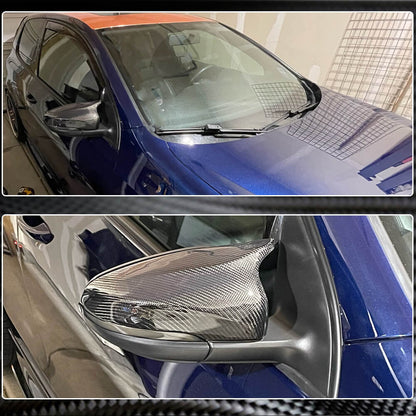 Mirror Covers V2 (for HB 2010-2013, Carbon) for Volkswagen Golf 6 2008-2014 - image 3